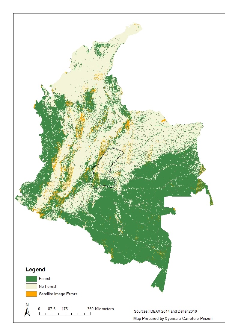 IUCN Map Callicebus ornatus